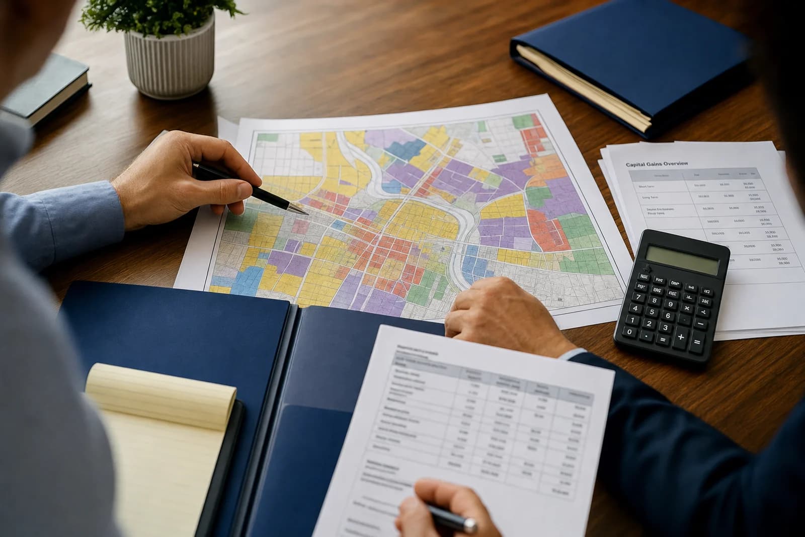 Fort Wayne opportunity zone map review for capital gains tax deferral planning
