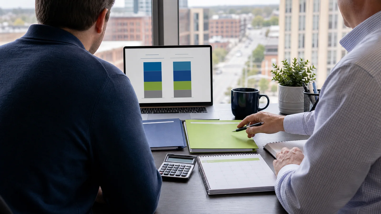 Indiana small-business owner and CPA comparing LLC and S-corporation tax models